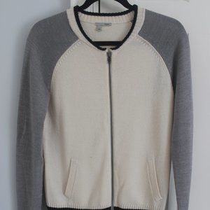 Nordstrom Halogen Varsity Zip Sweater